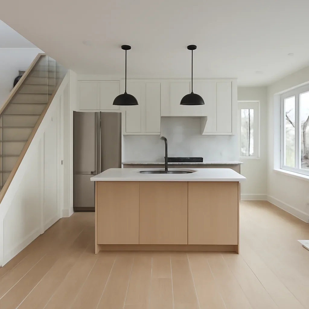 Design details related to King City Modern Home Renovation