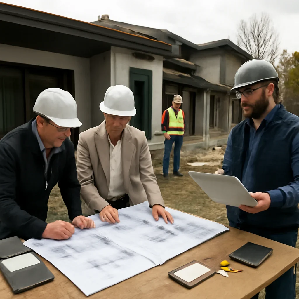 Planning and construction process for King City Modern Home Renovation