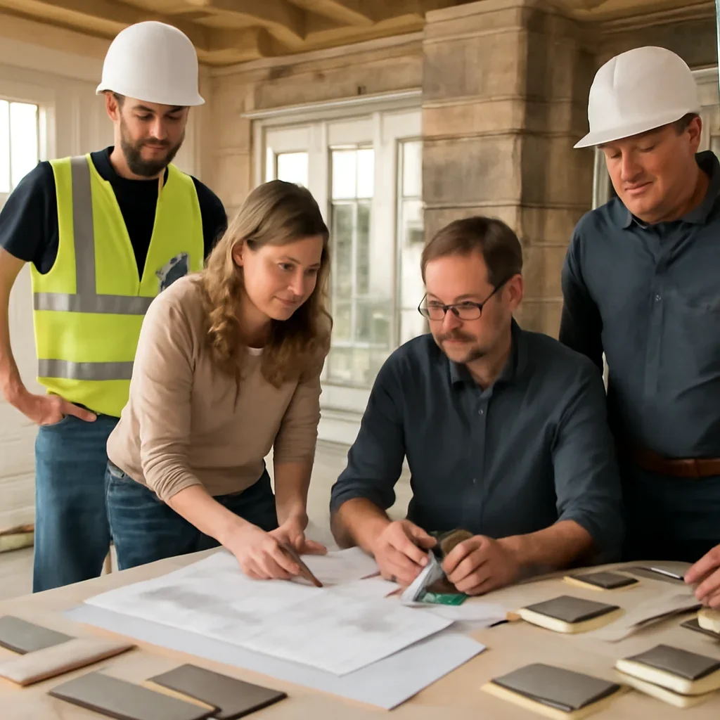 Planning and construction process for Toronto Kitchen & Sunroom Renovation