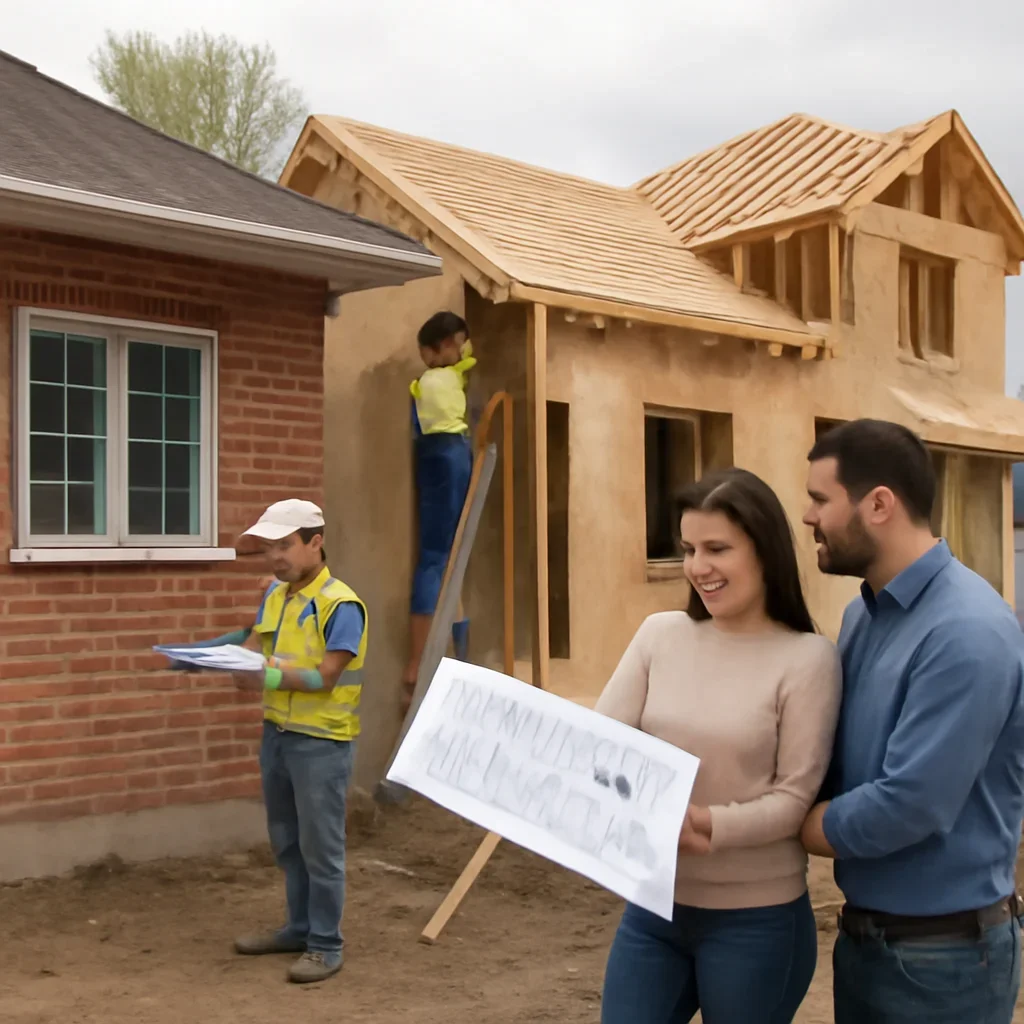 Planning and construction process for Home Addition vs Moving