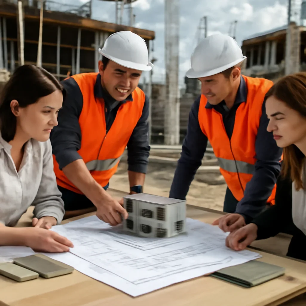 Planning and construction process for 3D Design Planning