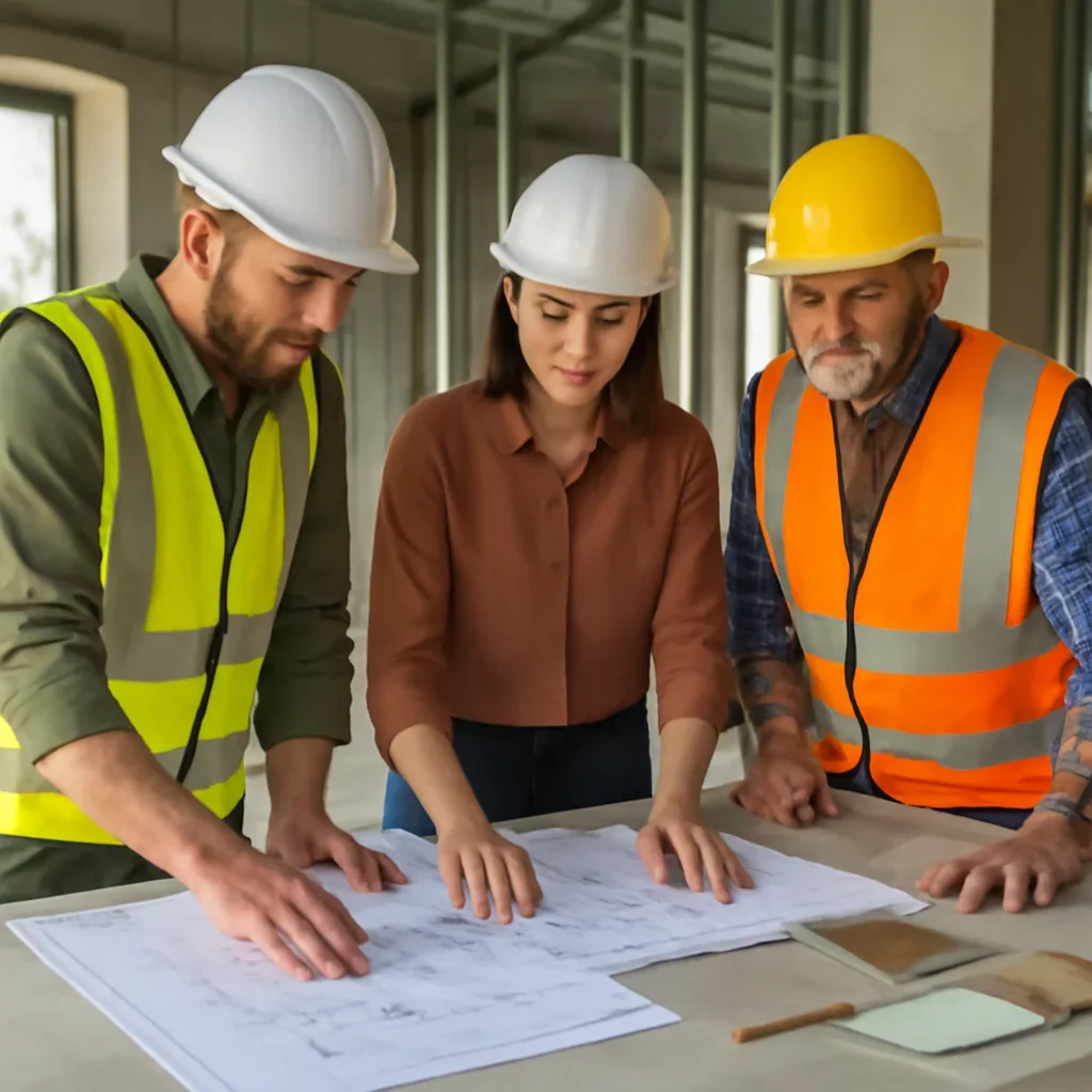 Planning and construction process for Material Selection