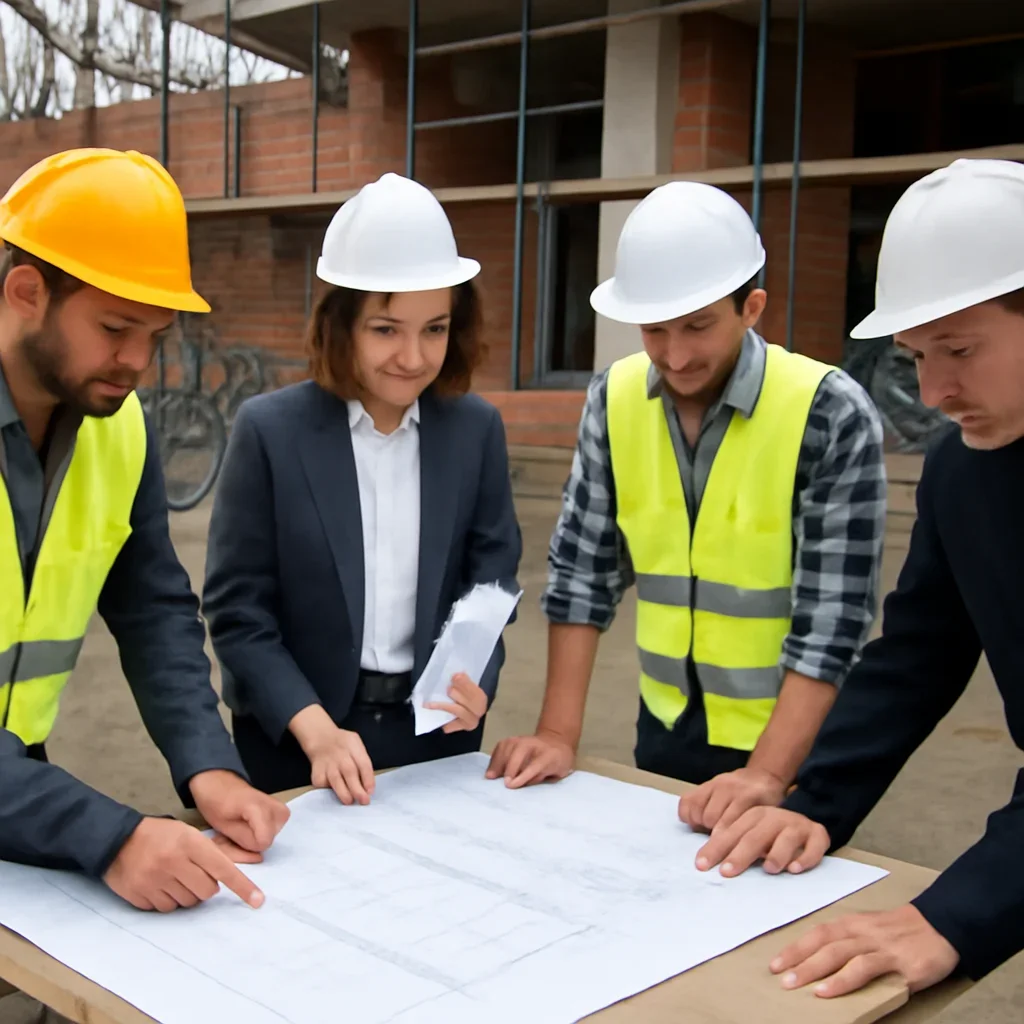 Planning and construction process for Site Supervision