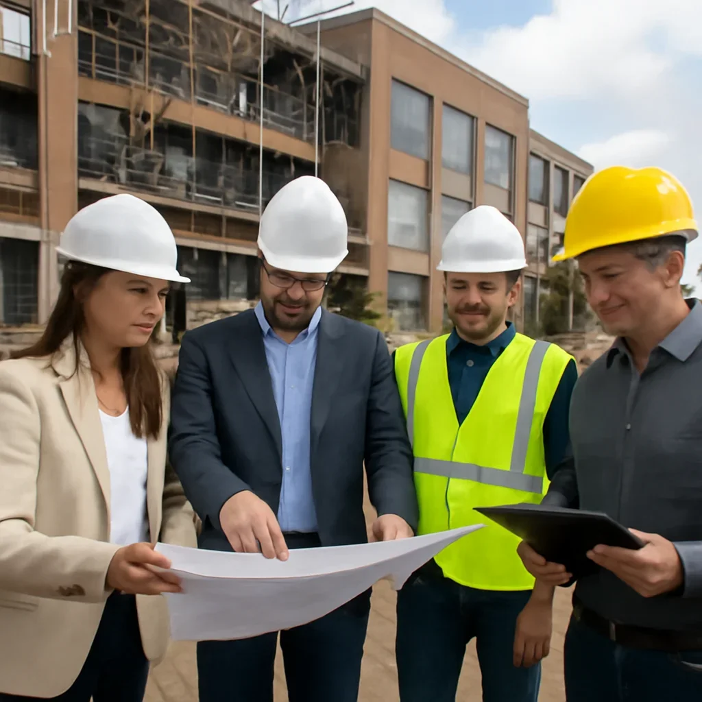 Planning and construction process for Commercial Properties