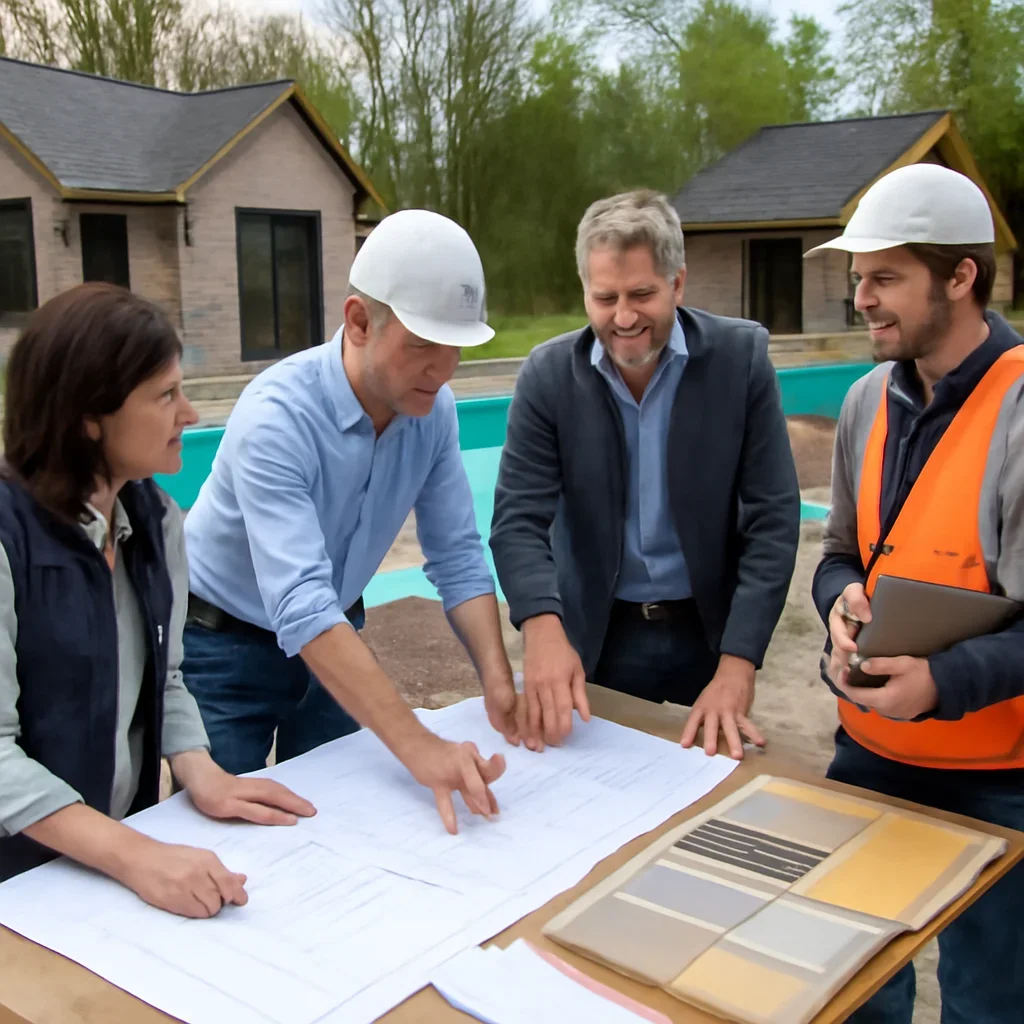 Planning and construction process for Pool Houses & Outbuildings