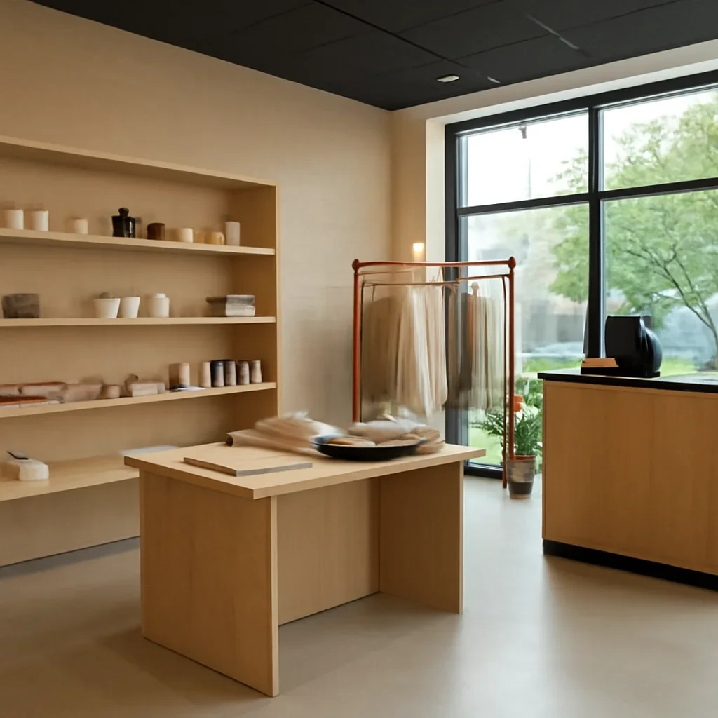Design details related to Retail Spaces