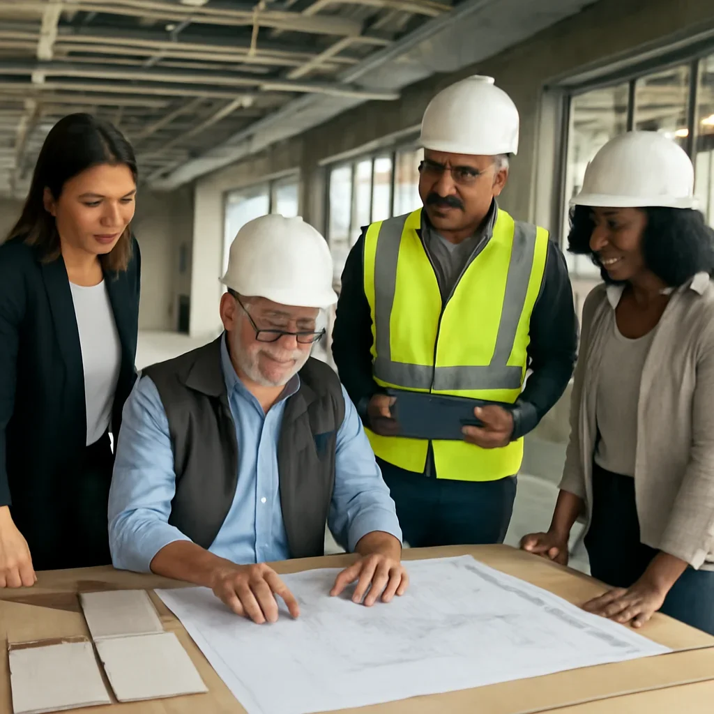 Planning and construction process for Retail Spaces