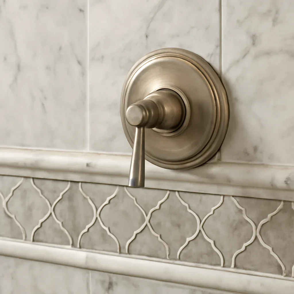 Craftsmanship detail featured on the King City Bathroom Renovation page