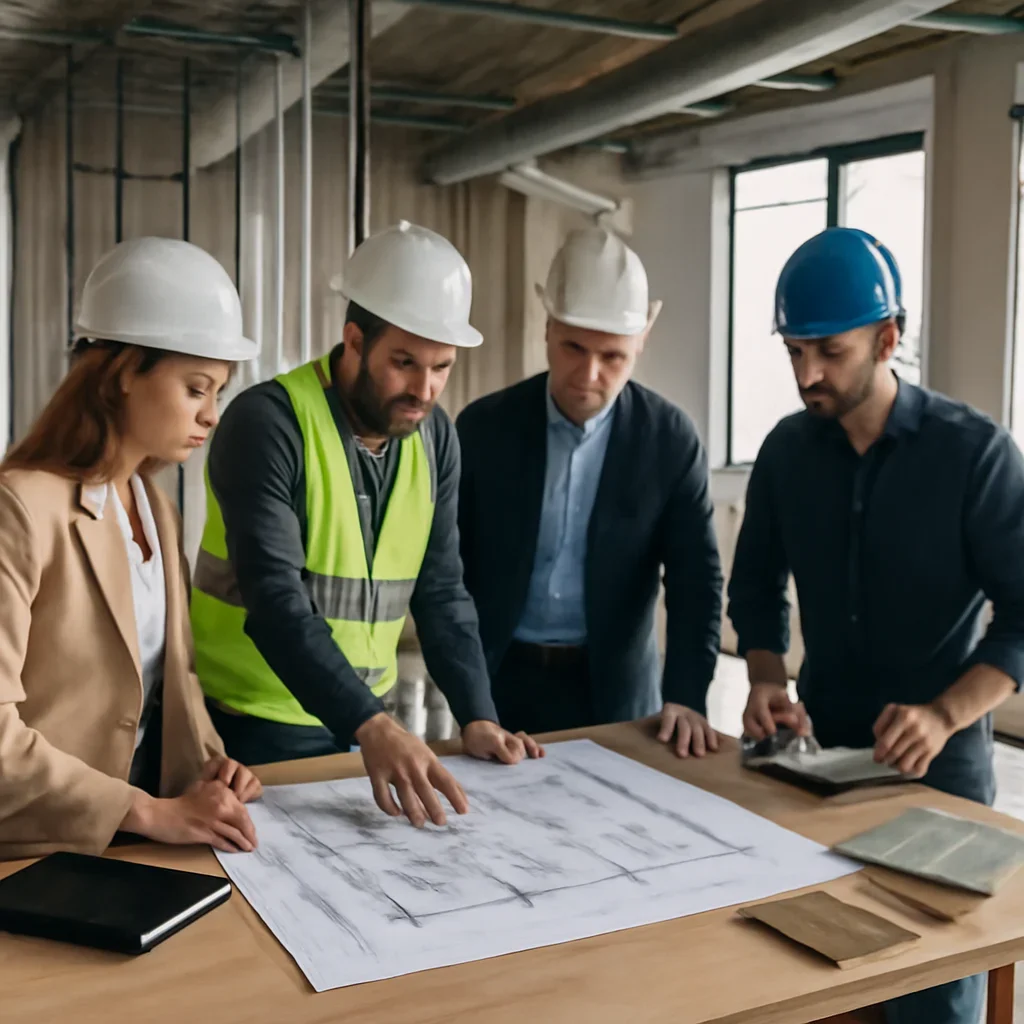 Planning and construction process for Commercial Renovations