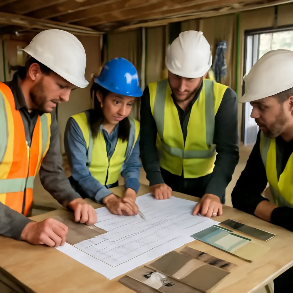 Planning and construction process for Interior Finish Selection