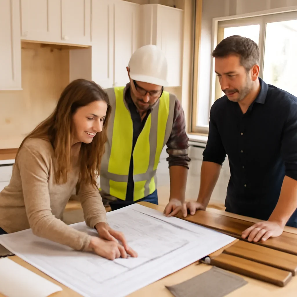 Planning and construction process for Kitchen Remodeling