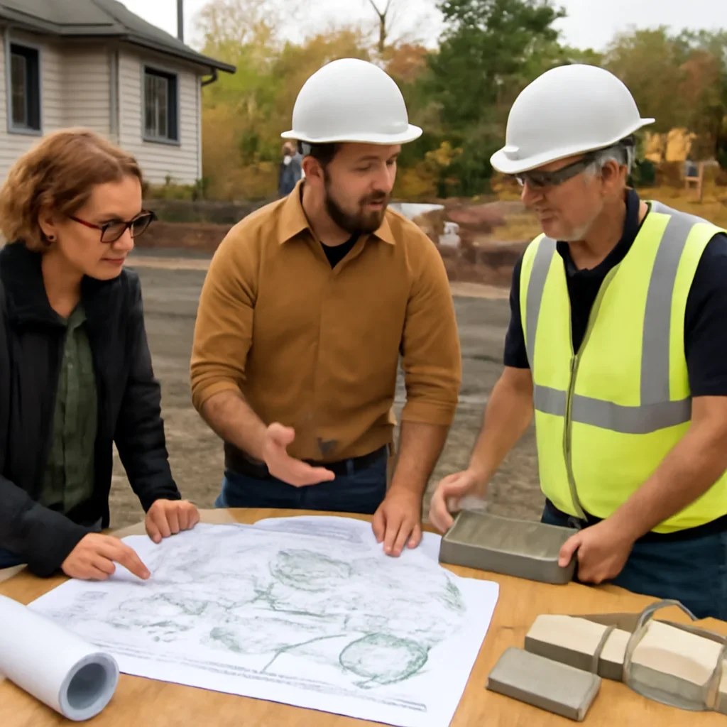 Planning and construction process for Landscape Design-Build