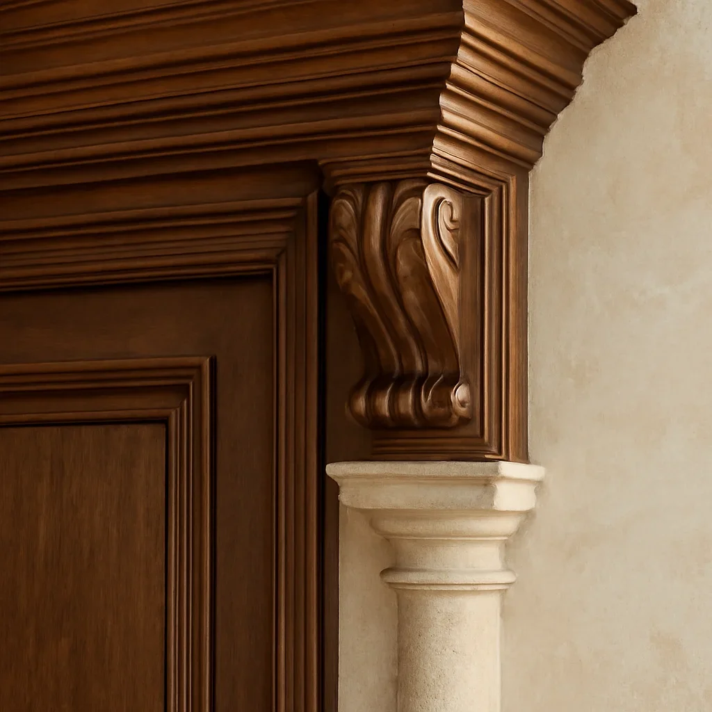 Craftsmanship detail featured on the Luxury Home Renovations page