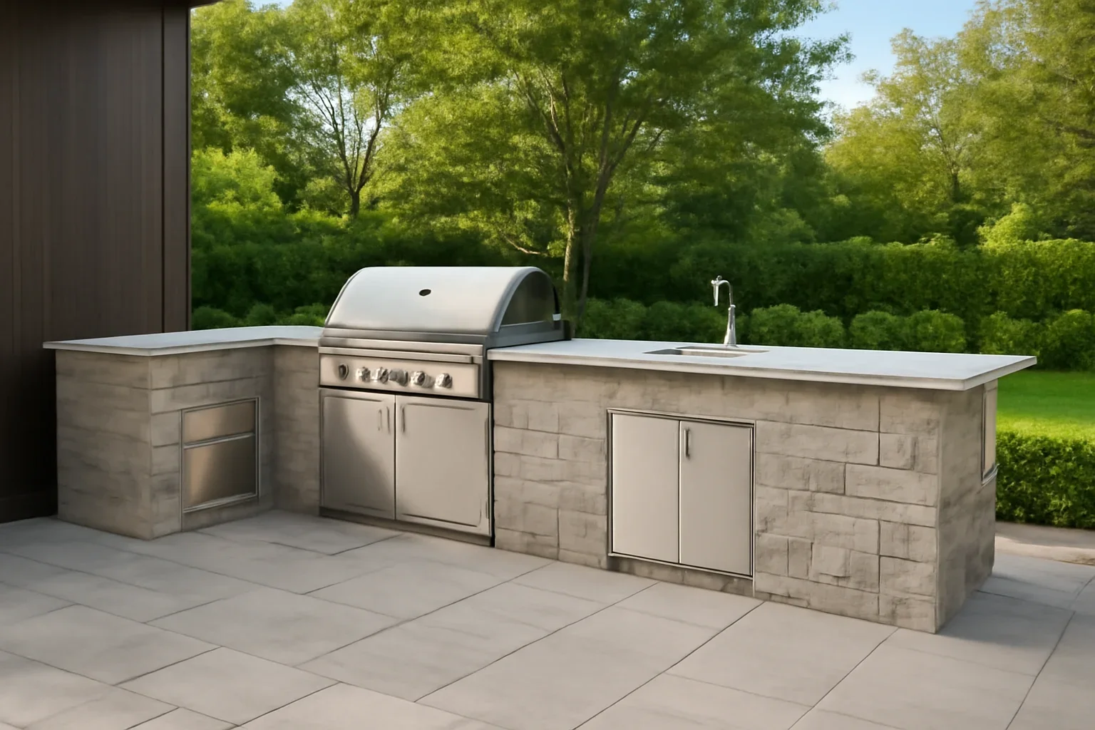 Outdoor Kitchens project inspiration from Oak Valley Design Build