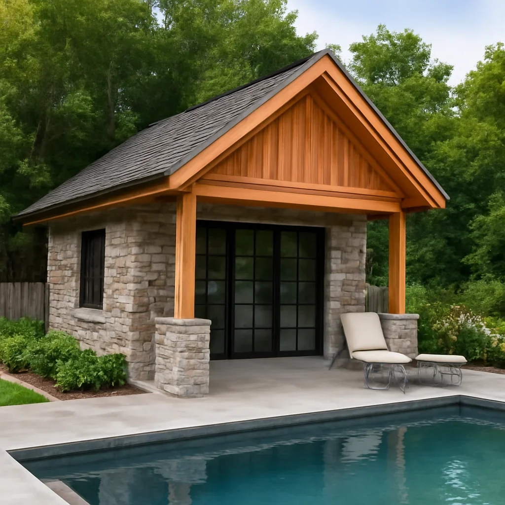 Design details related to Pool Houses