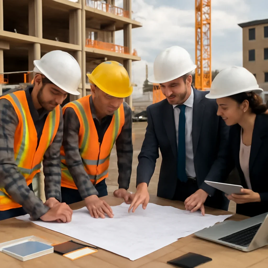 Planning and construction process for Project Management