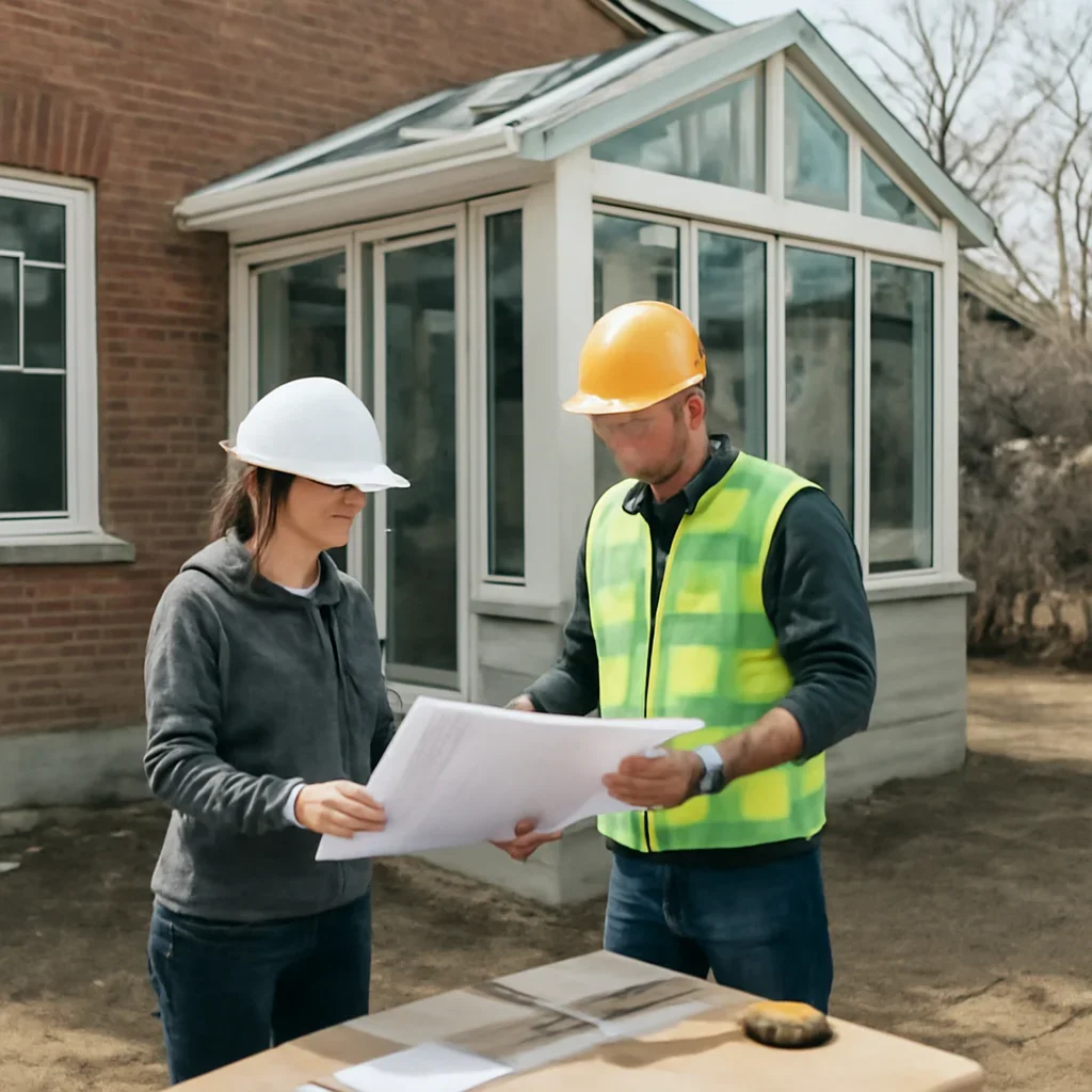 Planning and construction process for Sunroom Additions