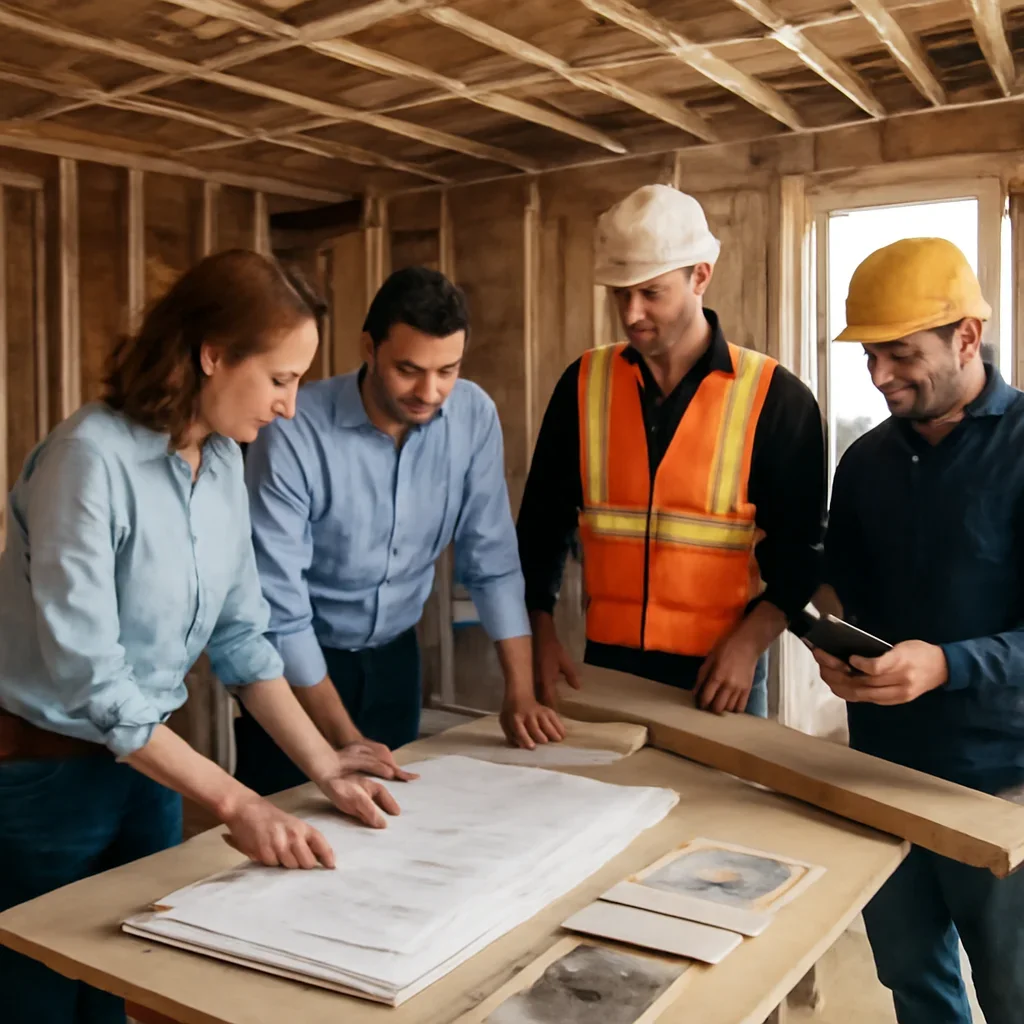 Planning and construction process for Whole Home Renovations
