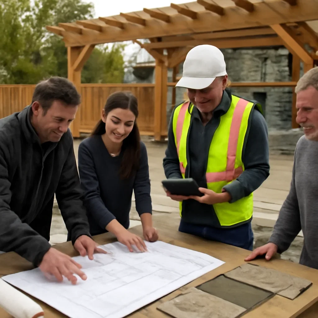 Planning and construction process for Outdoor Living Projects
