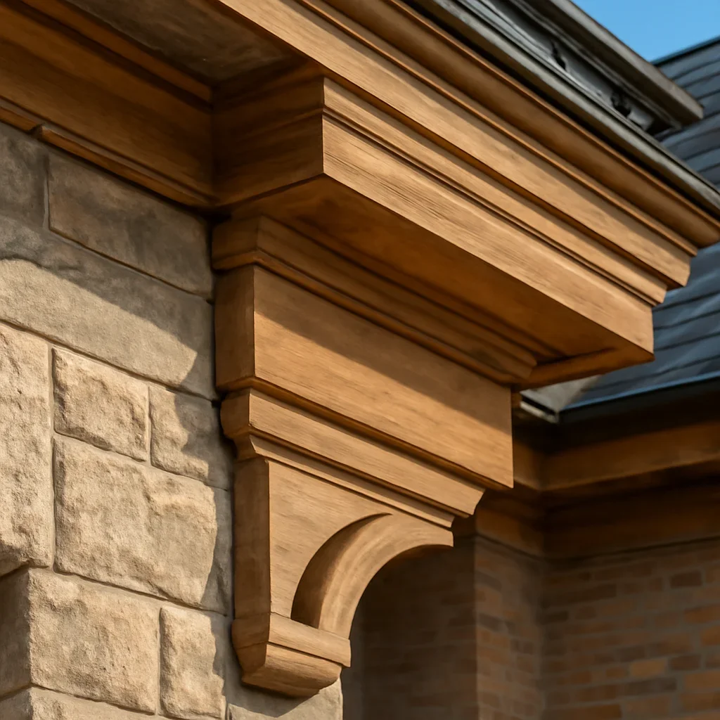 Craftsmanship detail featured on the Toronto Custom Home Builder page