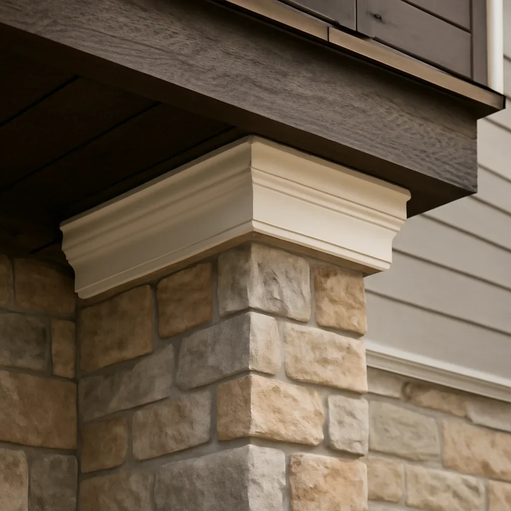 Craftsmanship detail featured on the York Region Home Additions page